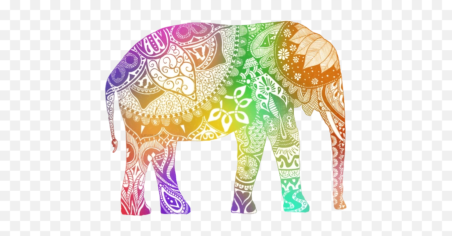 Elephant Transparent Png Image - Elephant Indian Designs,Elephant Transparent