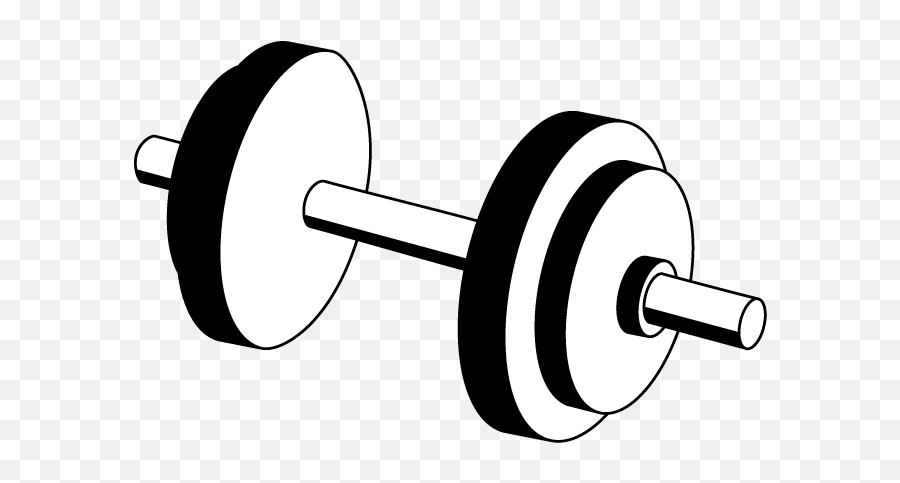 Library Of Dumbbell - Weights Clip Art Png,Dumbbells Png