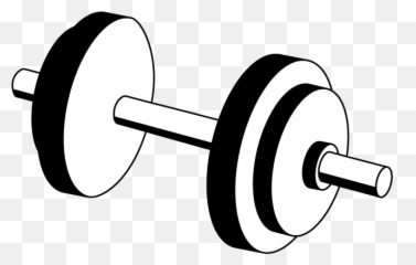Library Of Dumbbell - Weights Clip Art Png,Dumbbells Png