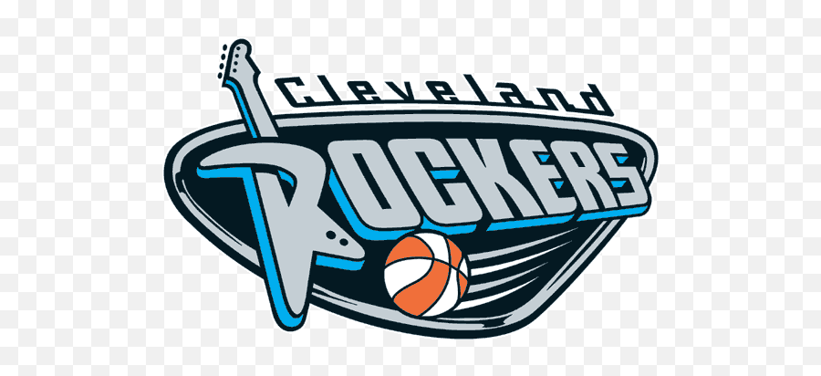 Cleveland Rockers Primary Logo - Wnba Cleveland Rockers Png,Guitar Logos