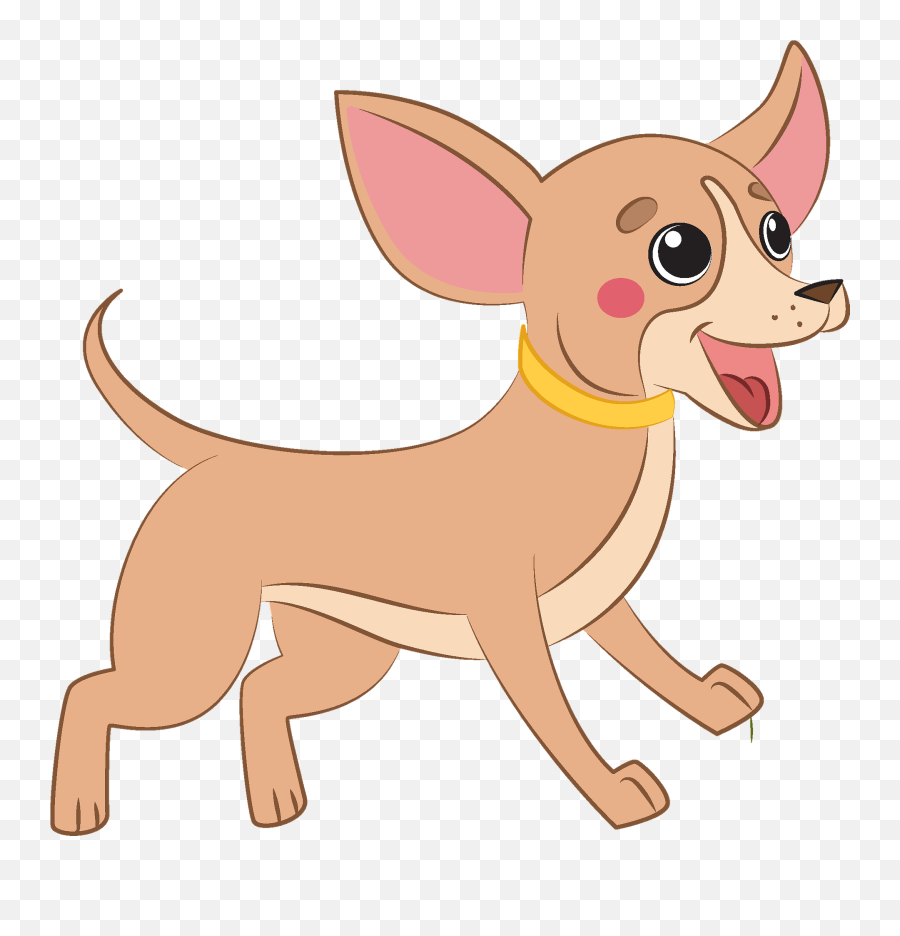 Chihuahua Clipart - Transparent Chihuahua Cartoon Png,Chihuahua Png