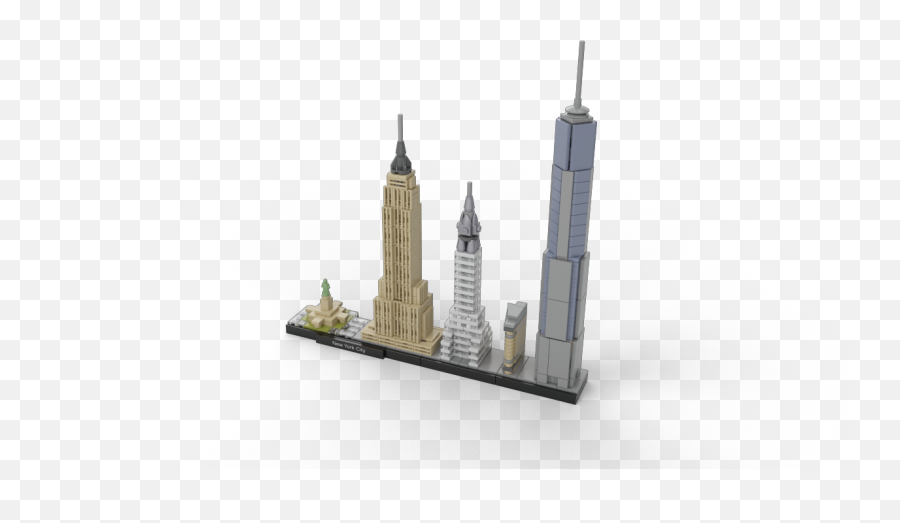 Lego Architecture New York City 21028 - Vertical Png,Nyc Skyline Png