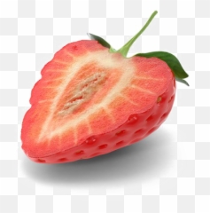 Strawberry Transparent Background Png - Cross Section