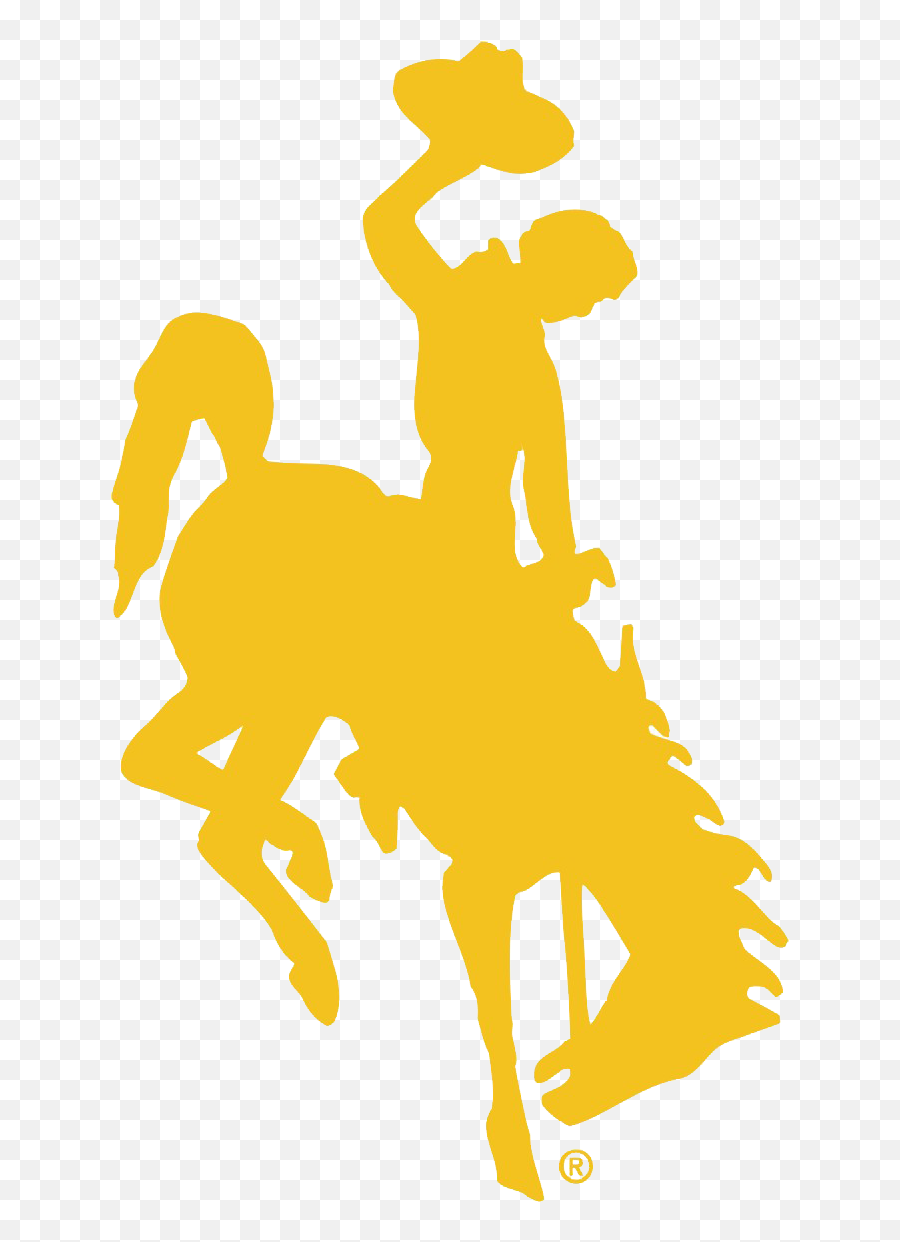 Wyoming Volleyball Camps University Of - Logo University Of Wyoming Png,Volleyball Silhouette Png