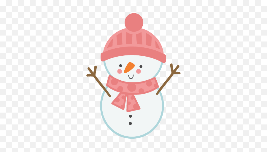 Snowman Drawing Images - Cute Girl Snowman Clip Art Png,Snowman Clipart Transparent Background