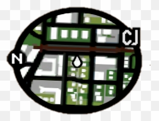 Gta Gtasanandreas Gtasa Radar Sticker - Gta San Andreas Radar Png,Gta Png