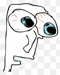 239 Kb Png - Rage Comic Surprised Face Clipart Full Size Rage Comic Surprised Face,Rage Transparent