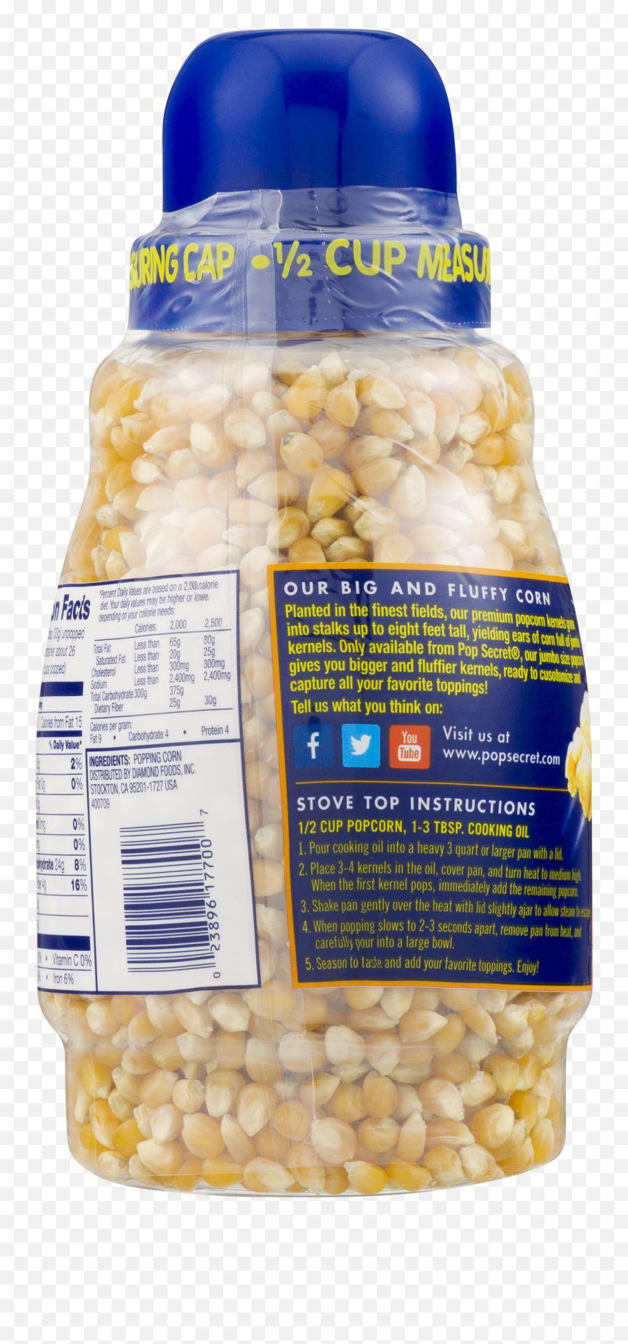 Pop Secret Corn Popping Jumbo Popcorn - Corn Kernel Png,Popcorn Kernel Png