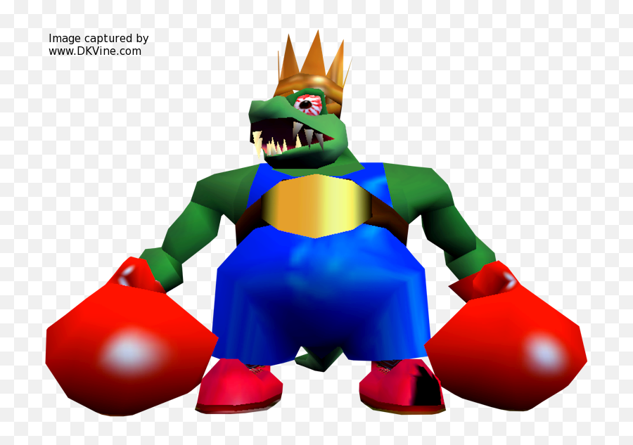 King K - N64 King K Rool Png,King K Rool Transparent