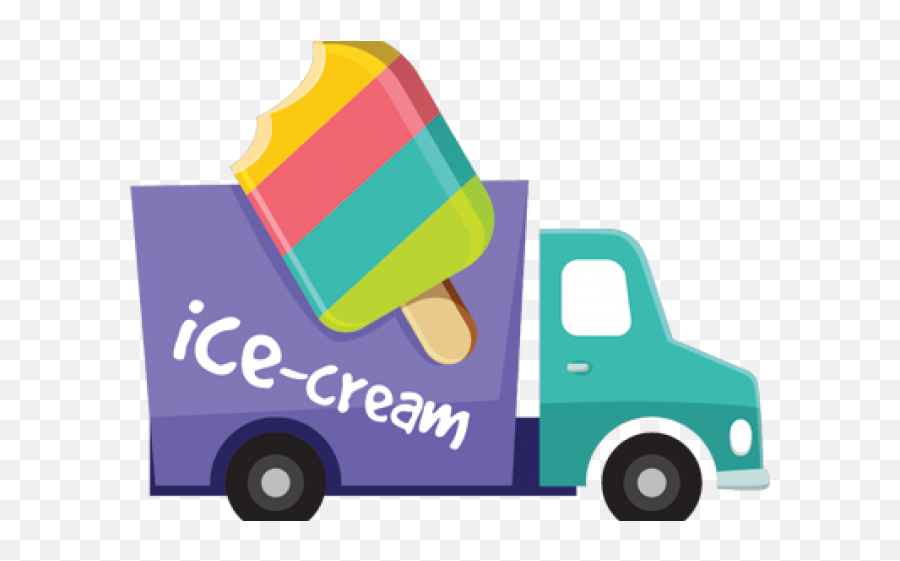 Ice Cream Truck Clipart - Ice Cream Truck Transparent Png,Ice Cream Truck Png