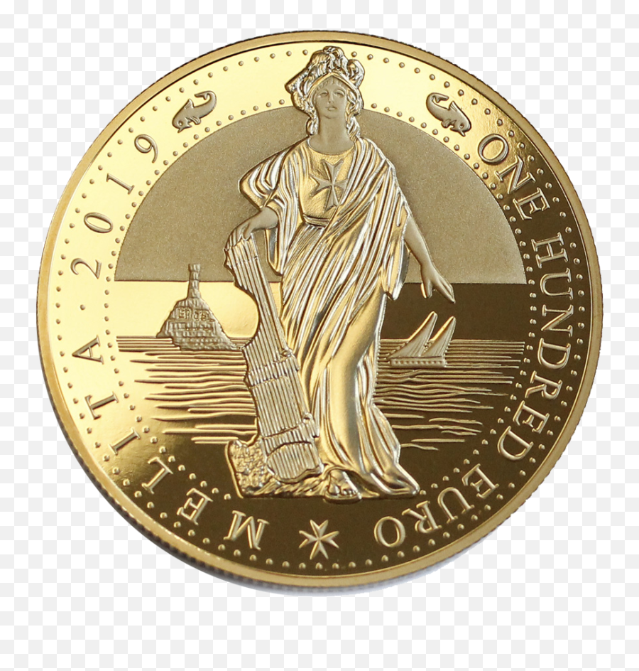 Melita Gold Coin 1oz 2019 - Coin Png,Gold Coin Png