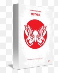 No My Mothra Minimal Movie Poster By Chungkong Art - Mothra Movie Poster Png,Mothra Png