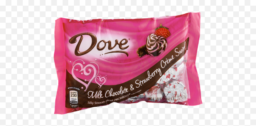 Dove Milk Chocolate Strawberry Creme - Dove Chocolate Png,Dove Chocolate Logo
