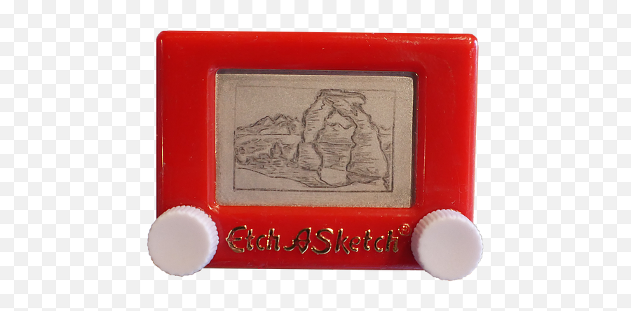 Etch A Sketch Art - Picture Frame Png,Etch A Sketch Logo