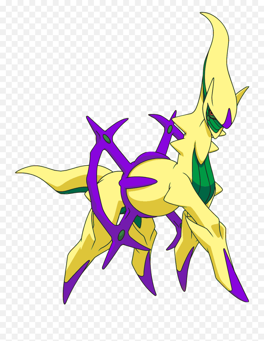 Download Hd Arceus Draco Dp Shiny - Pokemon Arceus Png,Arceus Png