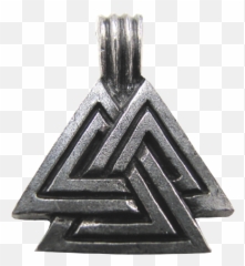 Odin Necklace - Valknut Png,Valknut Png