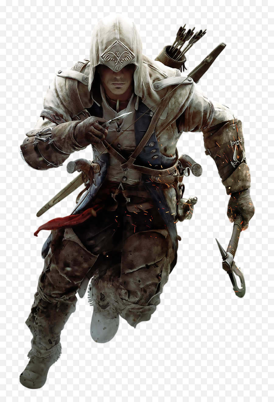 Assassins Creed Unity Png Hd - Connor From Creed,Assassin's Creed Png
