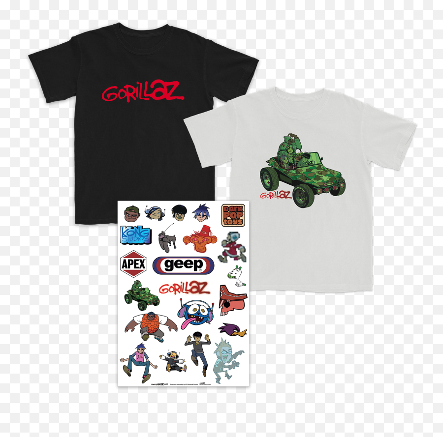 Gorillaz U2013 Warner Music Australia Store - Gorillaz 20th Anniversary Merch Png,Noodle Gorillaz Icon