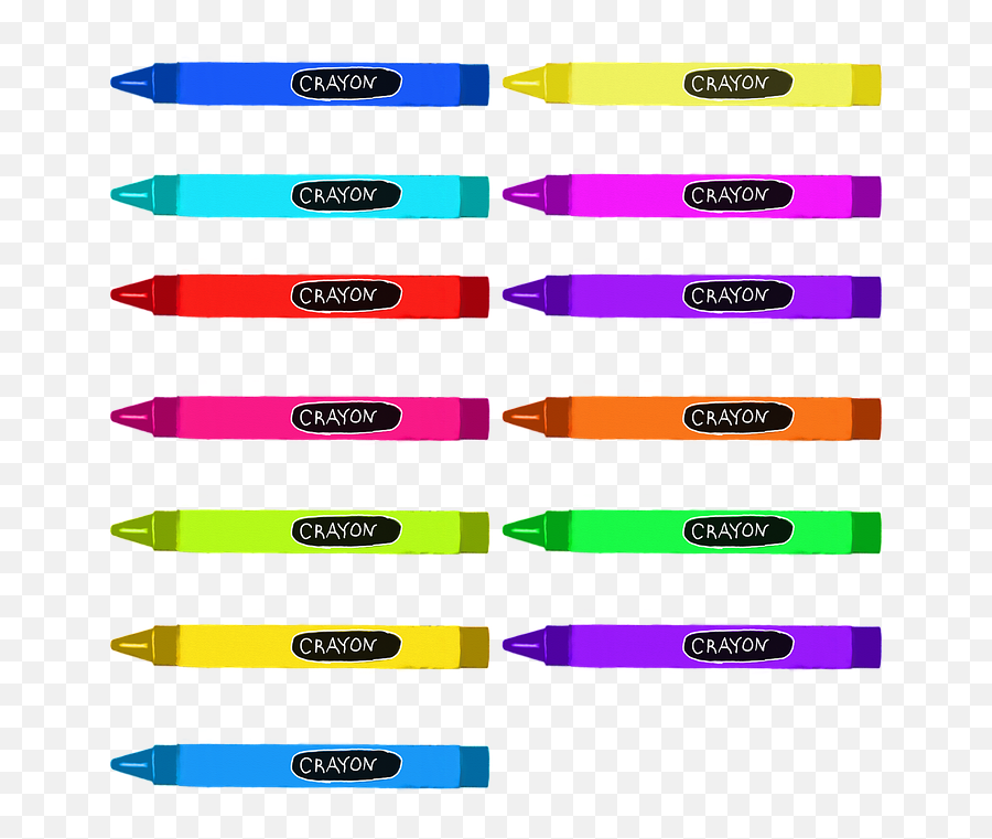 Crayon Crayons School - Free Image On Pixabay Graphics Png,Crayons Png