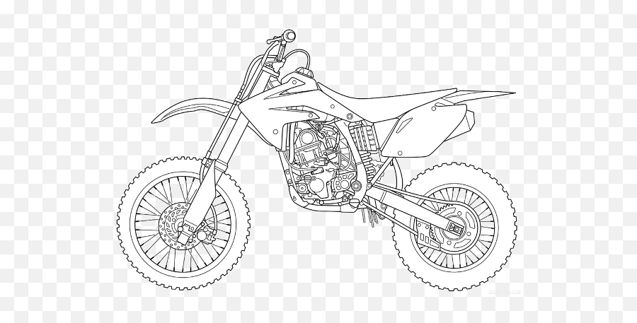 Dirt Bike Drawing by CSA Images - Pixels