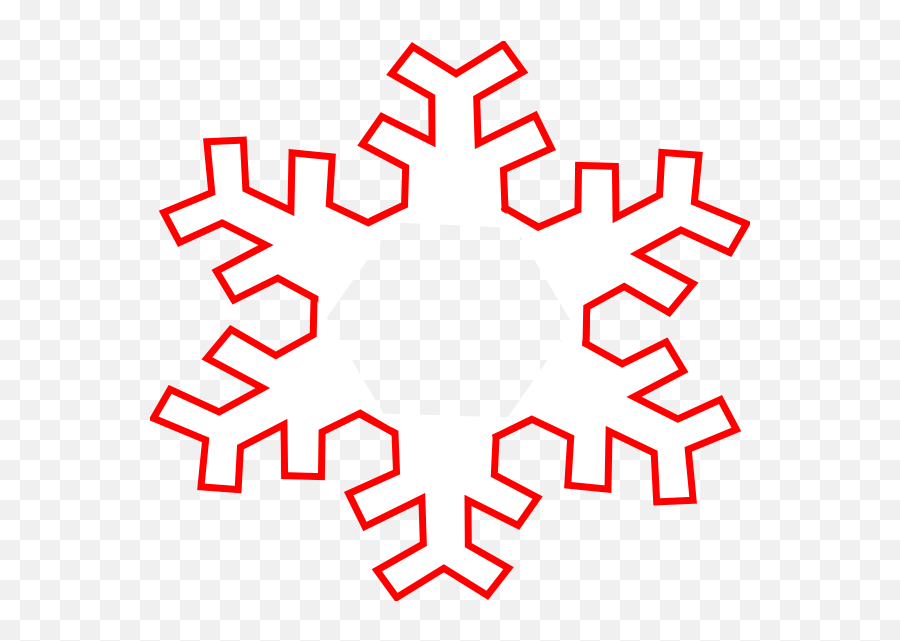 Download 10 Snowflake Frame Clipart - Simple Snowflake Printable Snowflakes Cut Out Png,Snowflake Frame Png