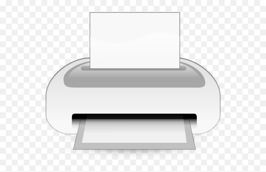 Printer Icon - Printer Clip Art Full Size Png Download Office Equipment,Paper Towel Icon White Png
