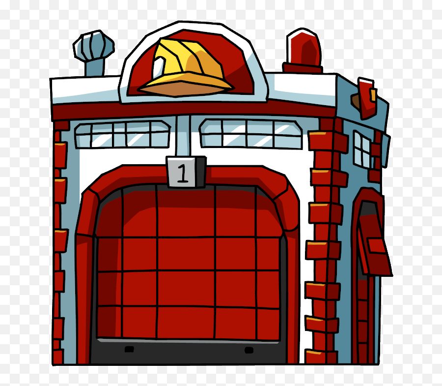 Download Image - Fire Station Cartoon Png Full Size Png Fire Station Clipart Png,Cartoon Fire Png