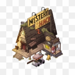 Download Hd Cwdizml - Mystery Shack Transparent Png Image Gravity Falls Concept Art,Shack Png