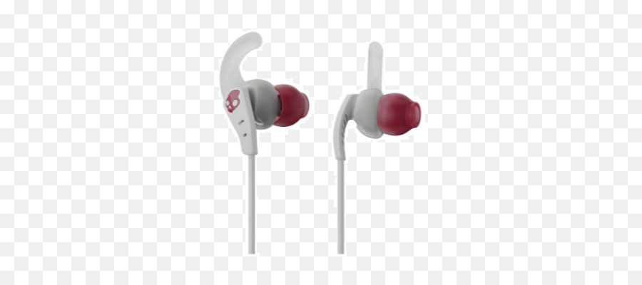 Skullcandy Set In - Ear Sport Earbuds With Microphone Whitered Png,Skullcandy Icon 2