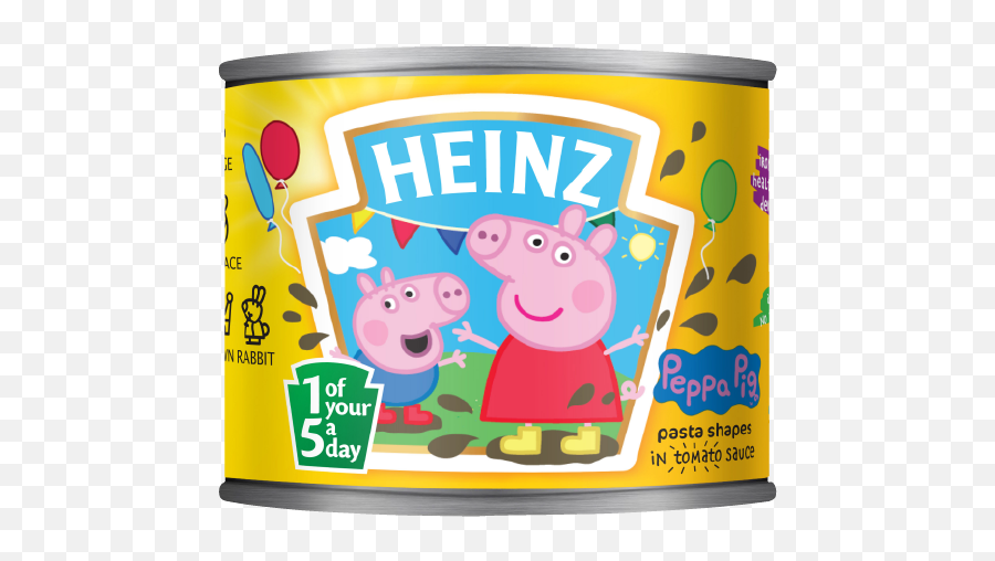 Heinz - Heinz Peppa Pig Pasta Shapes Png,Peppa Pig Png