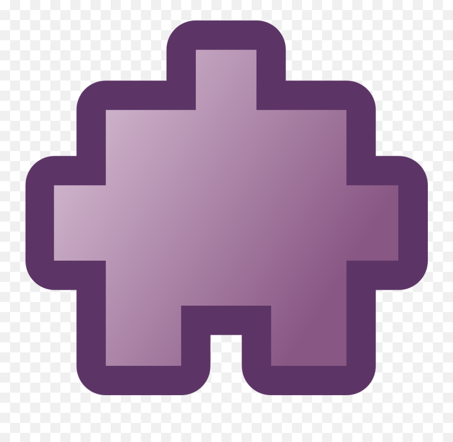 Puzzlepiecepurplejigsawfree Vector Graphics - Free Image Clip Art Png,Puzzle Pieces Icon