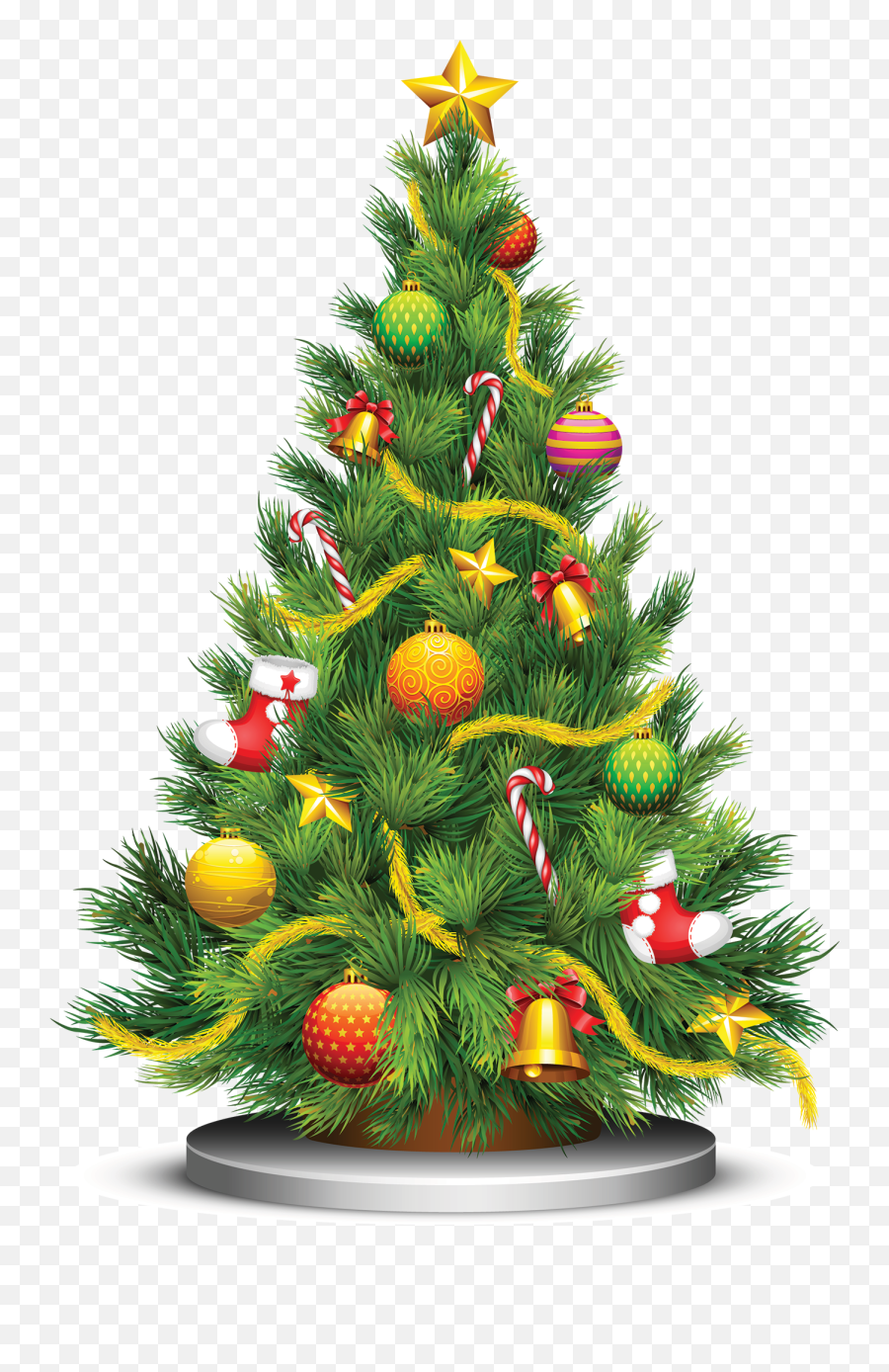 Christmas Tree Png Vector - free transparent png images - pngaaa.com