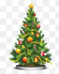 Christmas Tree Png Vector