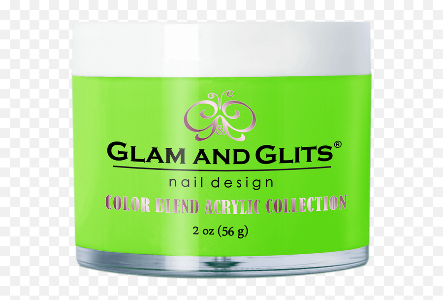 Glam U0026 Glits Acrylic Powder Color Blend Cream 2 Oz Citrus Kick - Bl3069 Cream Png,Glam Icon Pack