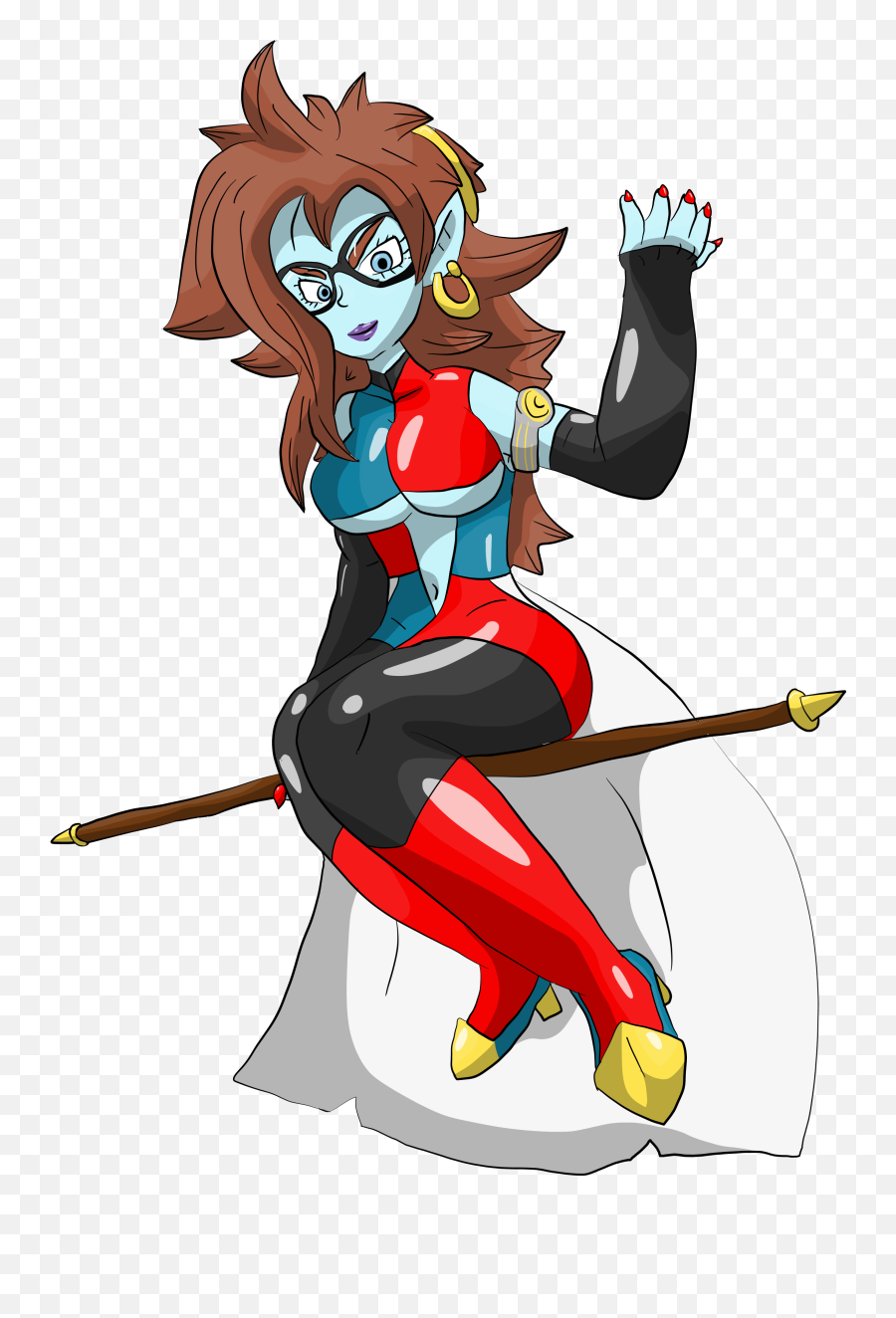 Oc Towa 21 The Scientific Fusion - Dbz Towa Dragon Ball Png,Android 21 Png