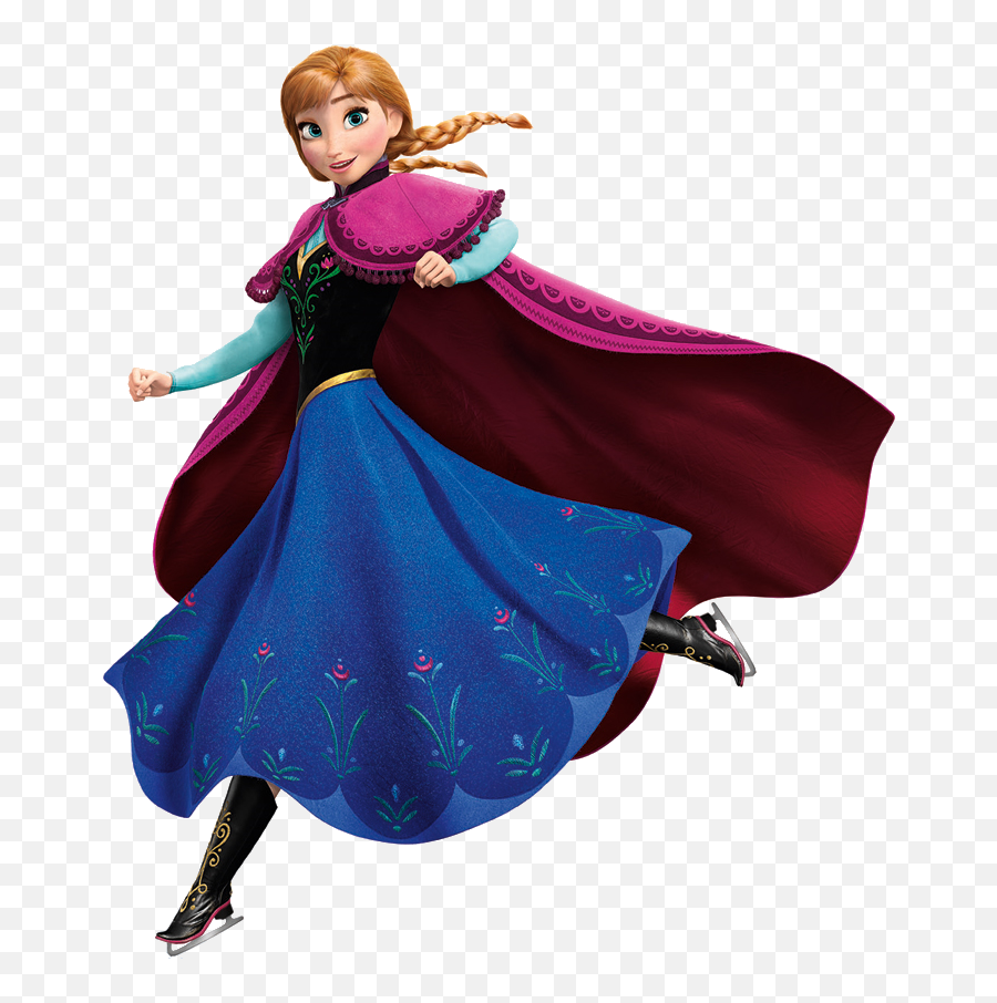 Cartoon Princesas Disney - Anna Frozen Png,Disney Png Images
