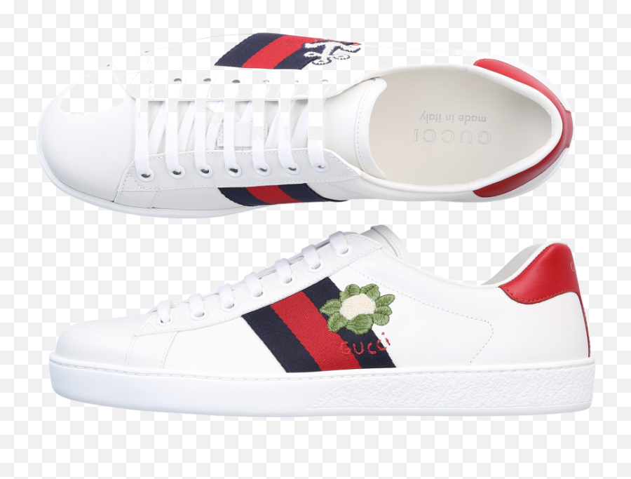 Gucci Sneakers White Ace - Plimsoll Png,Gucci Logo Icon For Bags