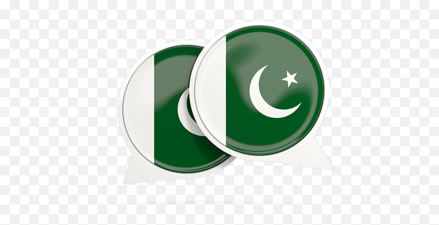 Round Chat Icon Illustration Of Flag Pakistan - Event Png,Green Chat Icon