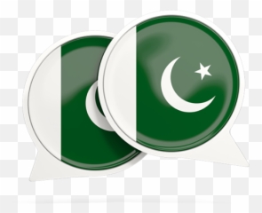 Round Chat Icon Illustration Of Flag Pakistan - Event png