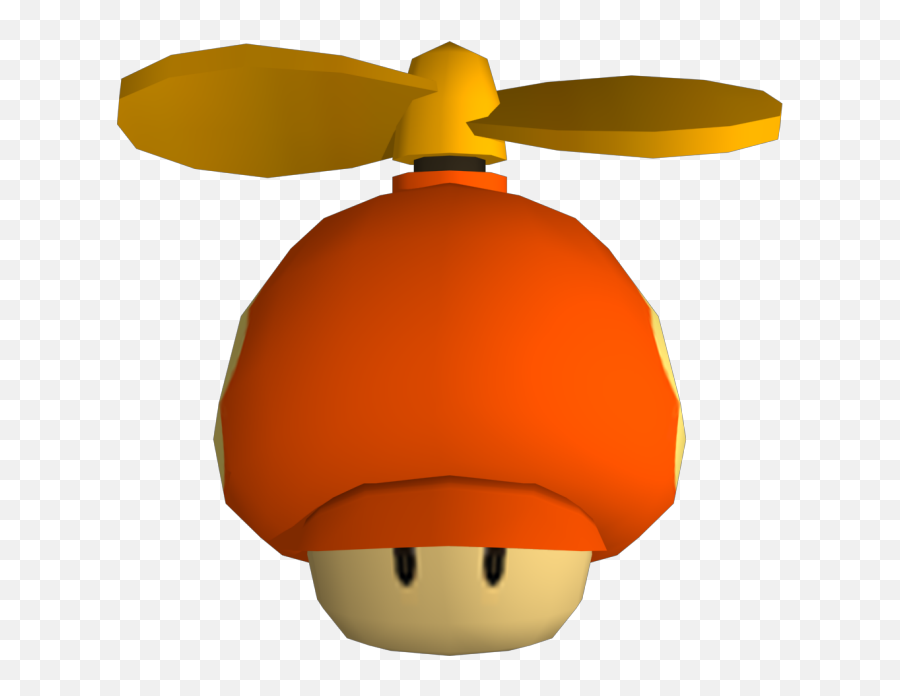 Wii - New Super Mario Bros Wii Propeller Mushroom The New Super Mario Bros Wii Propeller Mushroom Png,Super Smash Bros 4 Mushroom Icon