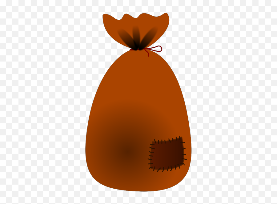 Brown Bag With Patch Png Svg Clip Art For Web - Download Money Bag,Brown Bag Icon