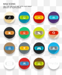Ps Vita Ui Concept Behance - Ps 2 Ui png