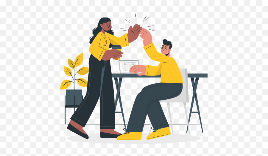 Customize Teamwork Illustrations For Free - Conversation Png,Arm Wrestling Icon