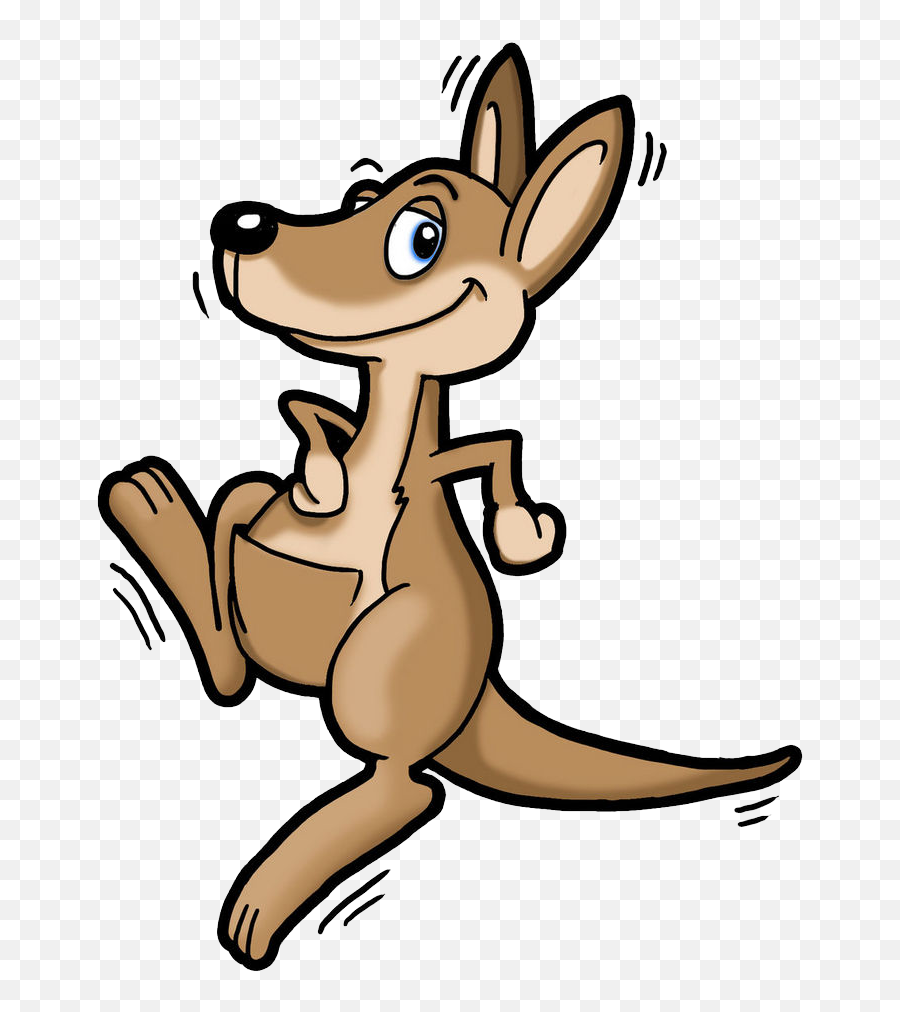 Kangaroo Cartoon Png High - Transparent Background Kangaroo Cartoon Png,Kangaroo Transparent Background
