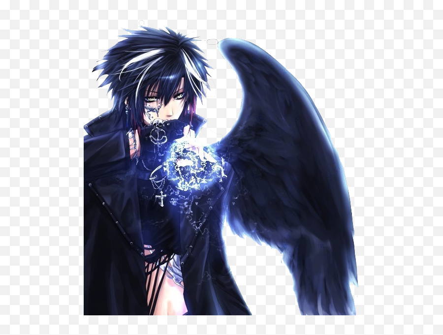 Dark Angel Render And Anime Boy 1134910 Transparent PNG