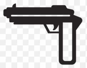 Gun Weapon Silhouette - Transparent PNG u0026 SVG vector file Trigger