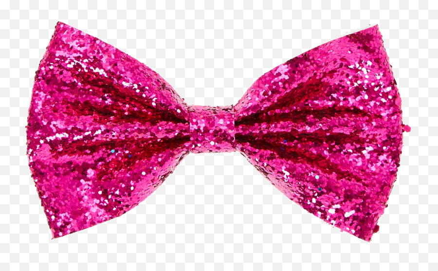 Download Free Png Bow Transparent - Pink Glitter Bow Tie,Pink Bow Png