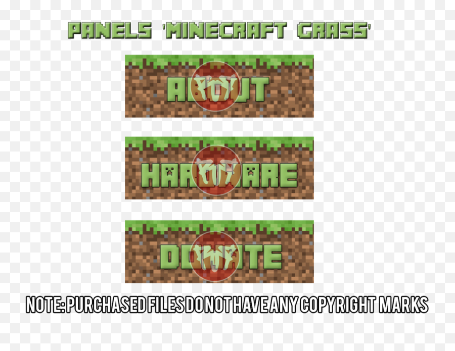 Minecraft Grass Block Panels - Screenshot Png,Minecraft Grass Block Png
