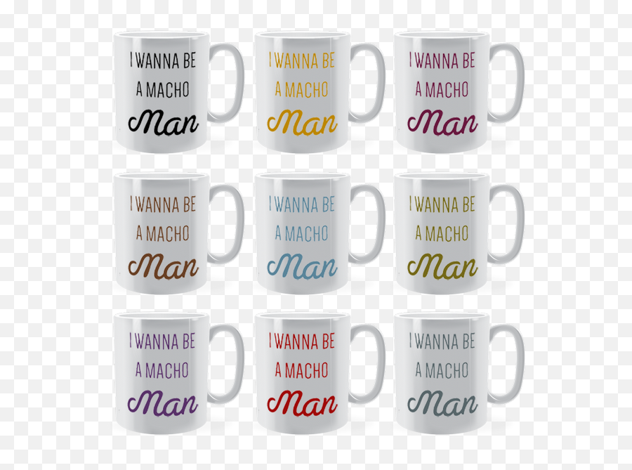 Macho Man Mug - Man Png,Macho Man Png
