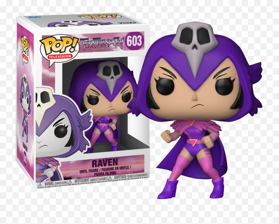 Raven Vinyl Figure - Teen Titans Funko Pop Png,Teen Titans Png